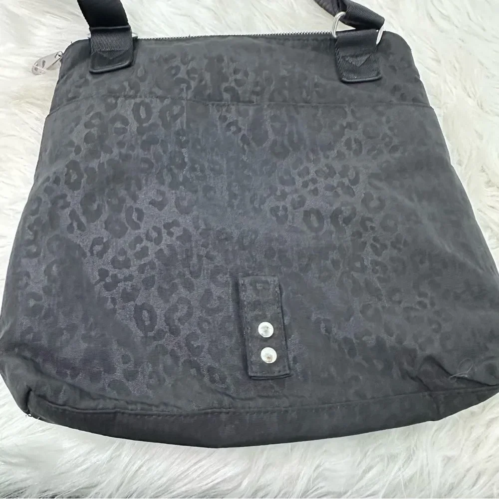 Baggallini Black‎ Leopard Print Bag